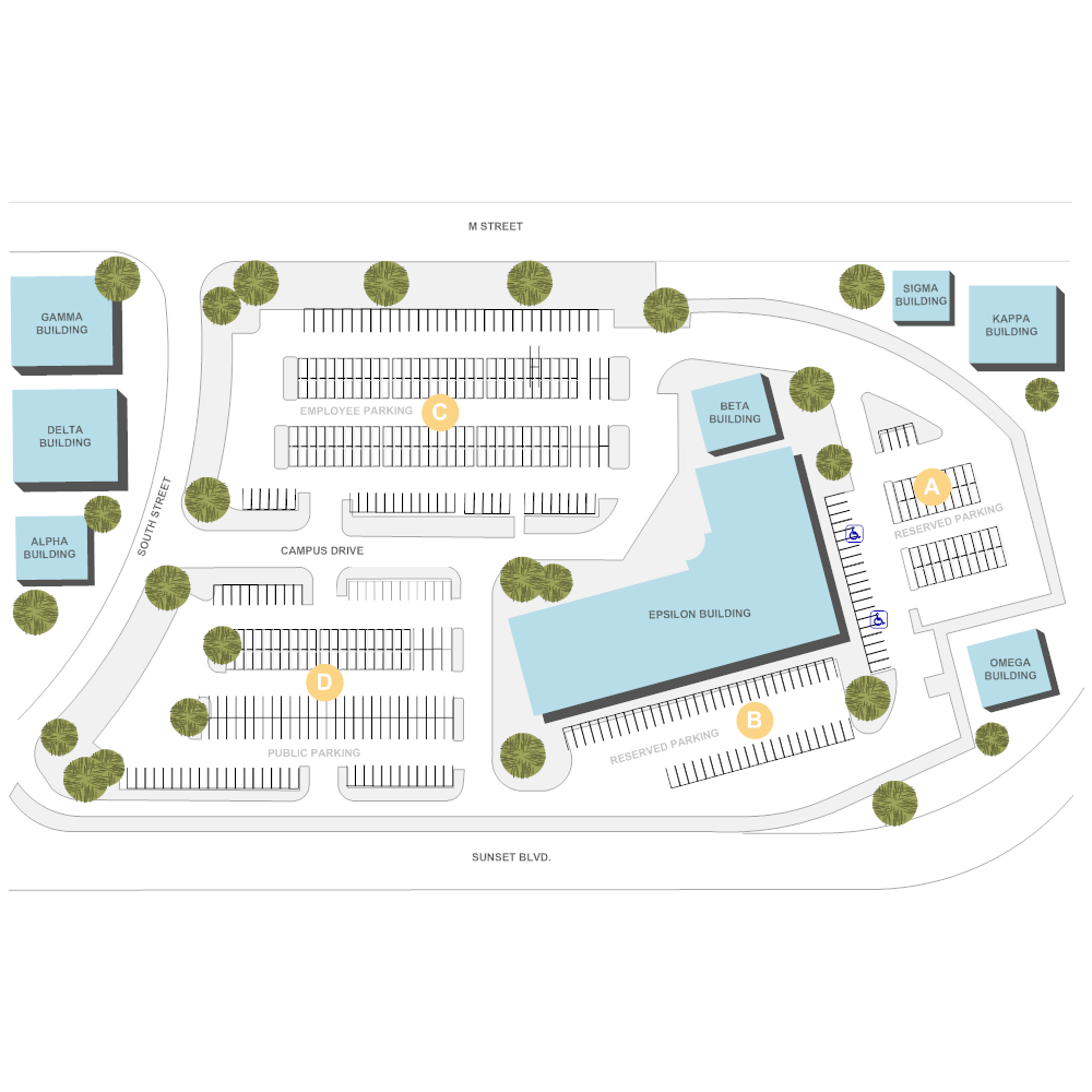 Example Image: Campus Site Plan