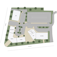 Shopping Mall Site Plan