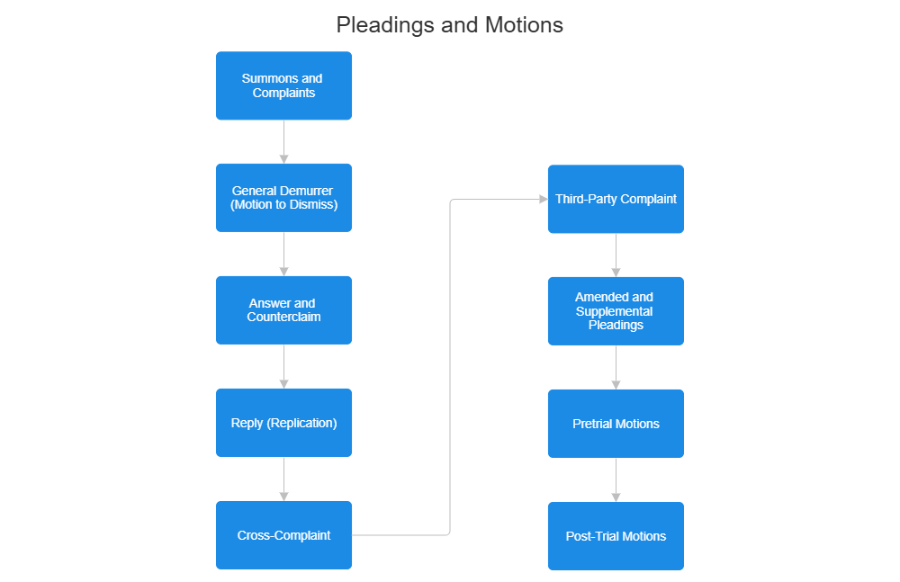 Example Image: State Court Pleadings and Motions
