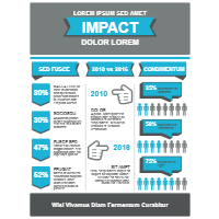 Infographic Template for Impact