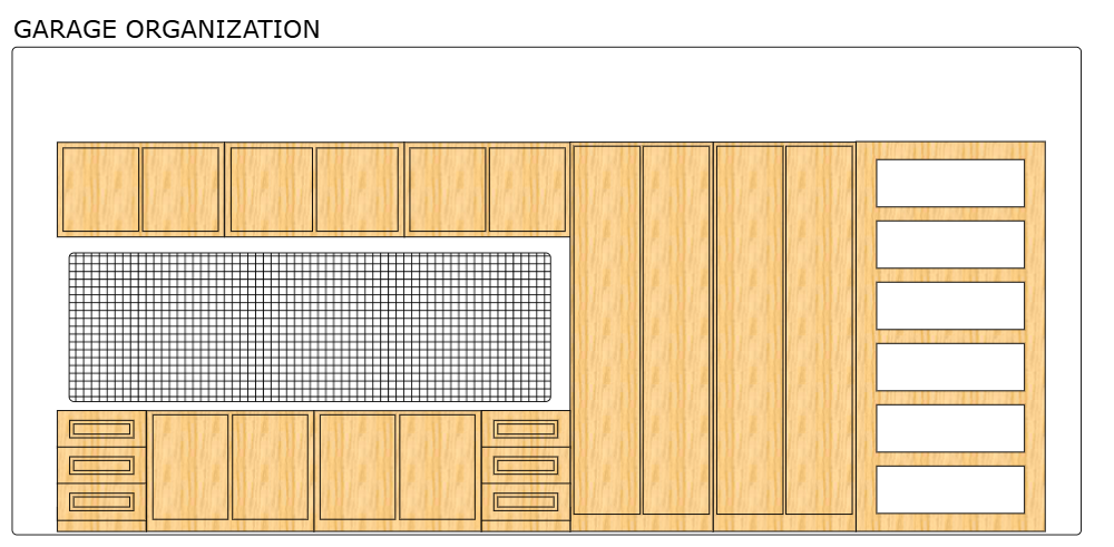 Example Image: Garage Elevation Plan