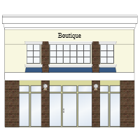 Boutique Store Front