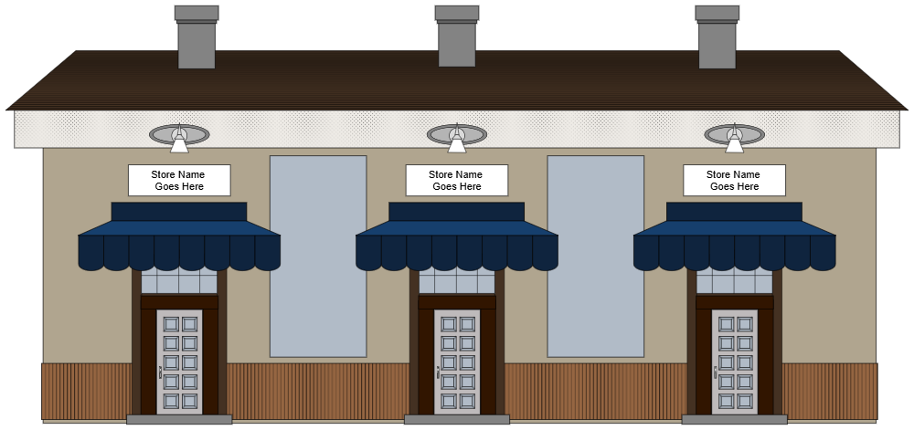 Example Image: Retail Store Elevation