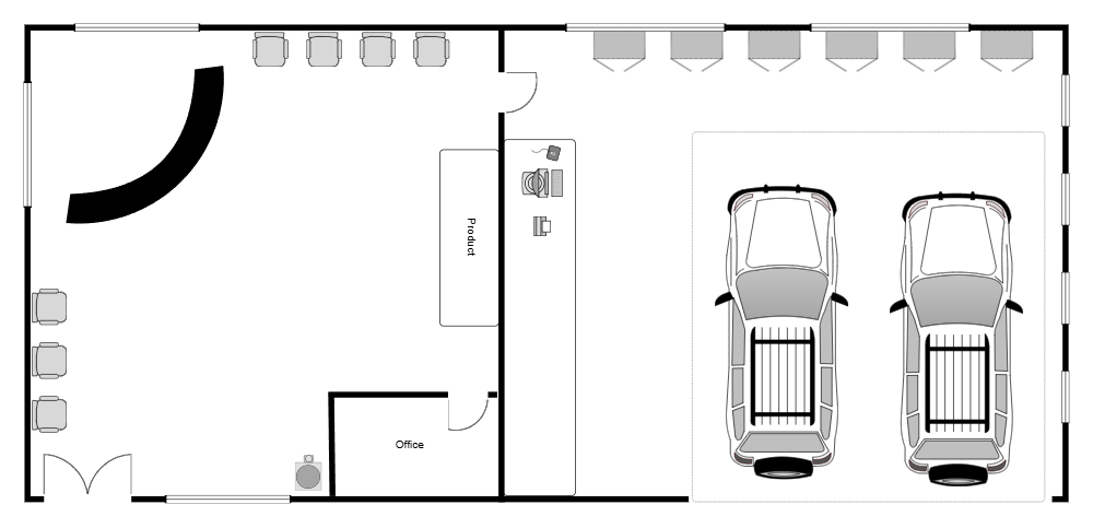 Example Image: Auto Repair Shop Layout