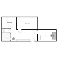 Dance Studio Layout