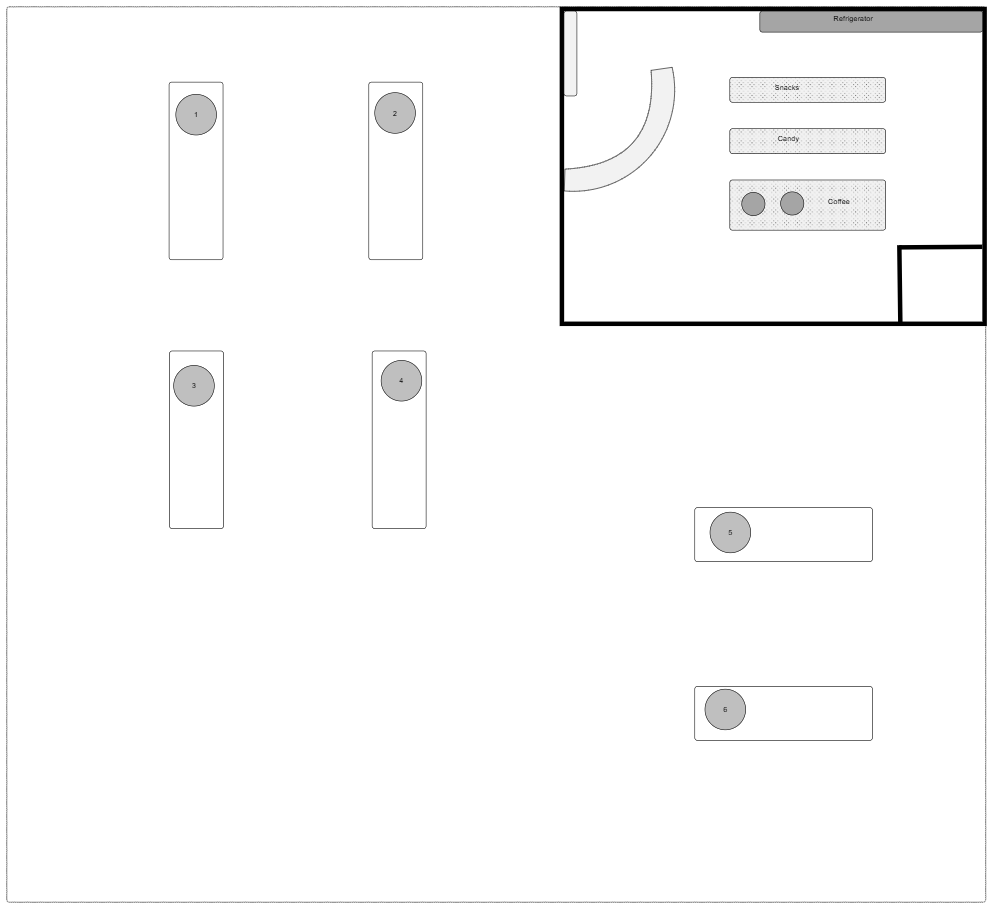 Example Image: Gas Station Layout