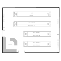 Records Shop Layout