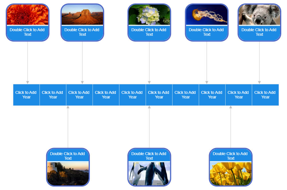 Example Image: Photo Timeline (10-span)