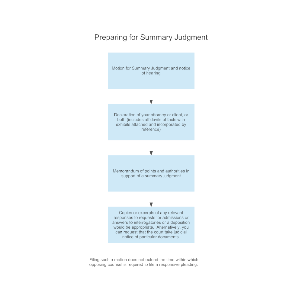 Example Image: Summary Judgment