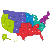 US Map Templates