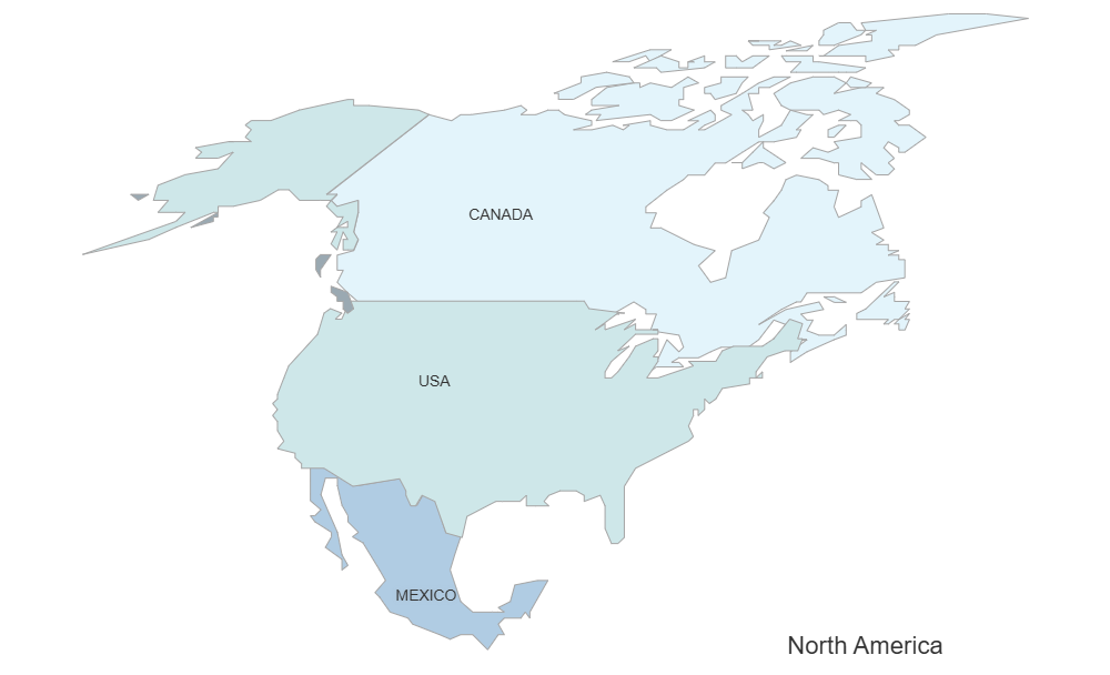 Example Image: North America