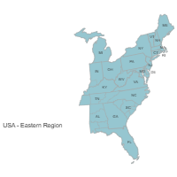 USA Region - Eastern