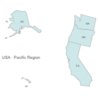 USA Region - Pacific