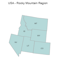 USA Region - Rocky Mountain