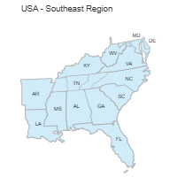 USA Region - Southeast