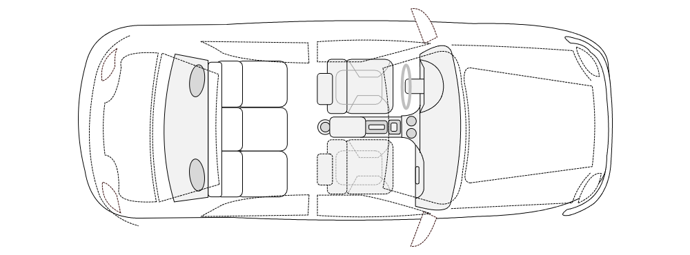 Example Image: Family Car - 1 (Elevation View)