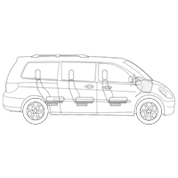 Minivan - 1 (Side View)