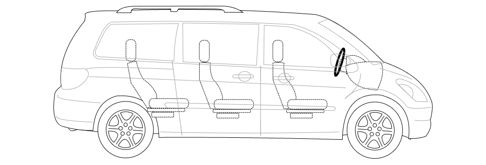 Example Image: Minivan - 2 (Side View)