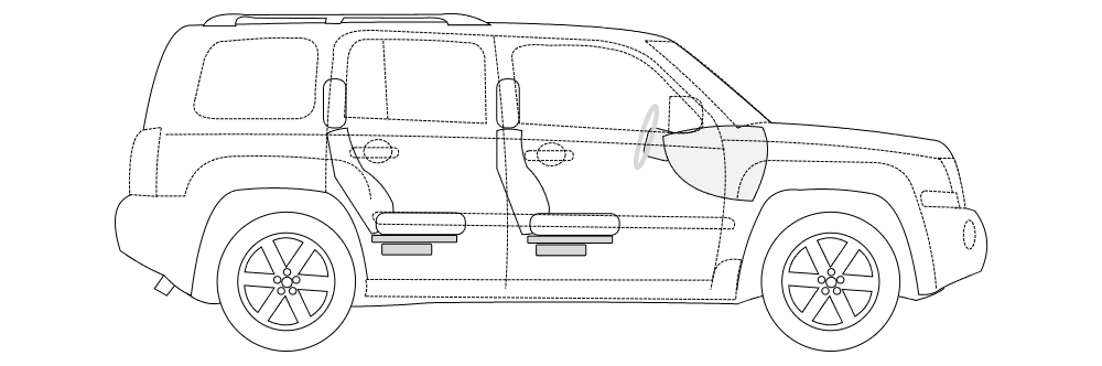 Example Image: SUV - 1 (Side View)
