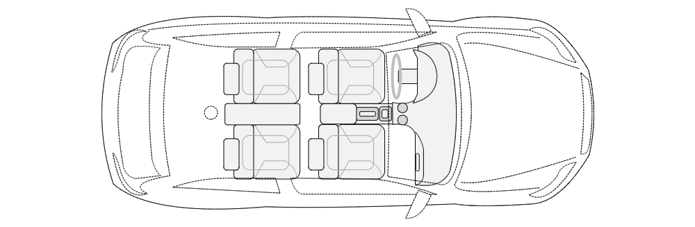 Example Image: Vehicle Diagram - 2-Door Compact Car
