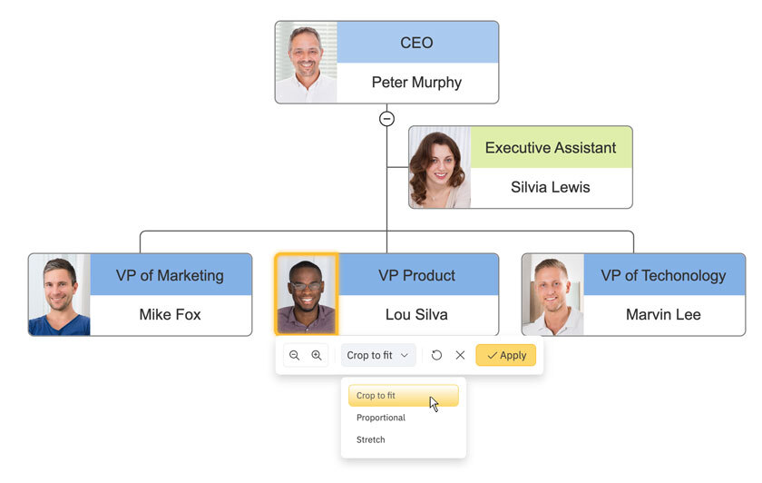SmartDraw photo editor tool