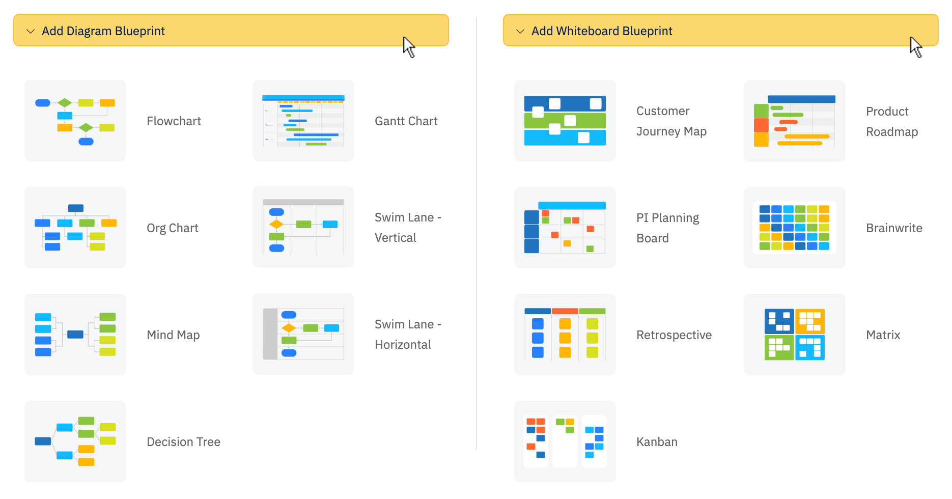 Add diagram blueprints