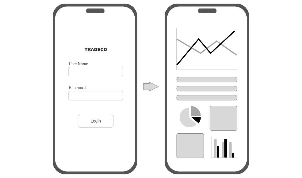 Example Image: Software Solution - Wireframe