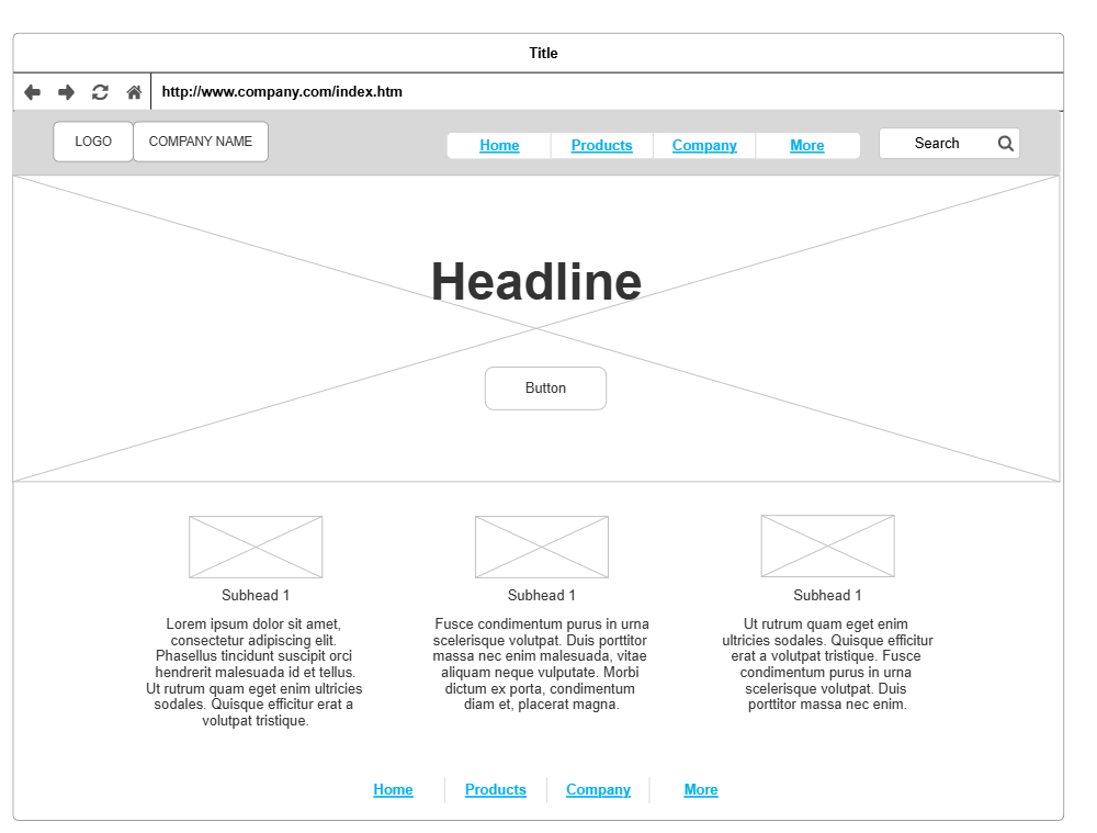 Example Image: Home Page - 3